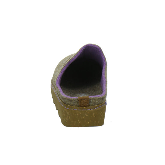 Rohde Foggia Hausschuhe Damen taupe - 360° Ansicht