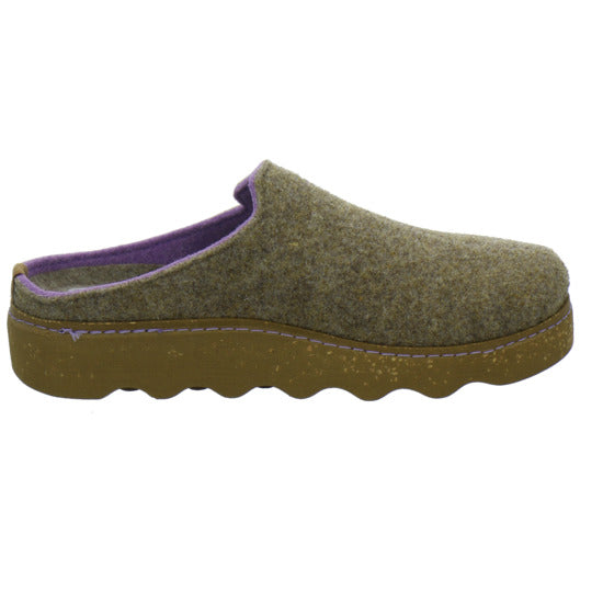Rohde Foggia Hausschuhe Damen taupe - 360° Ansicht