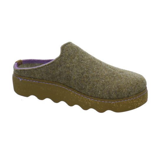 Rohde Foggia Hausschuhe Damen taupe - 360° Ansicht