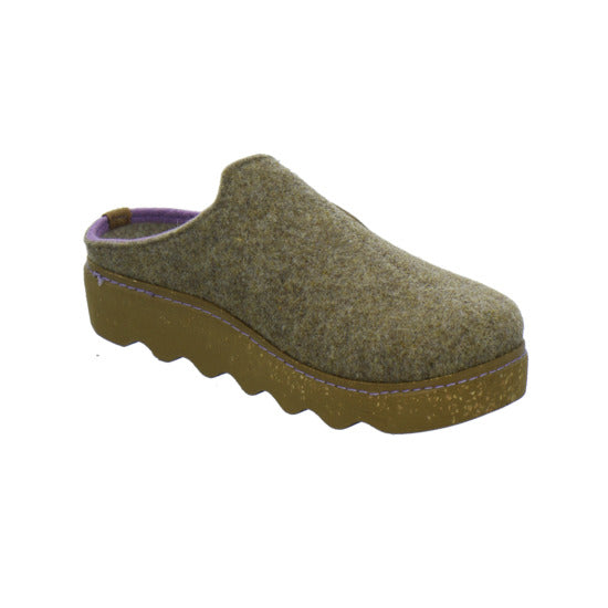 Rohde Foggia Hausschuhe Damen taupe - 360° Ansicht