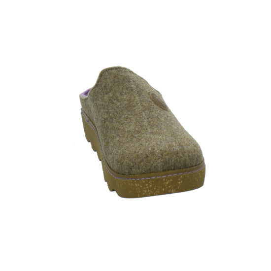 Rohde Foggia Hausschuhe Damen taupe - 360° Ansicht