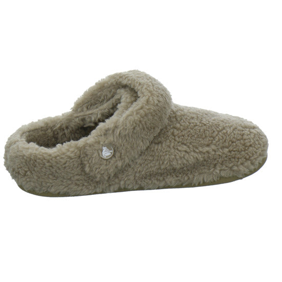Crocs Hausschuhe Damen Damen Classic cozzzy slipper taupe