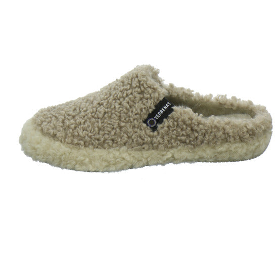 Verbenas Hausschuhe Damen Damen Yuma Curly taupe