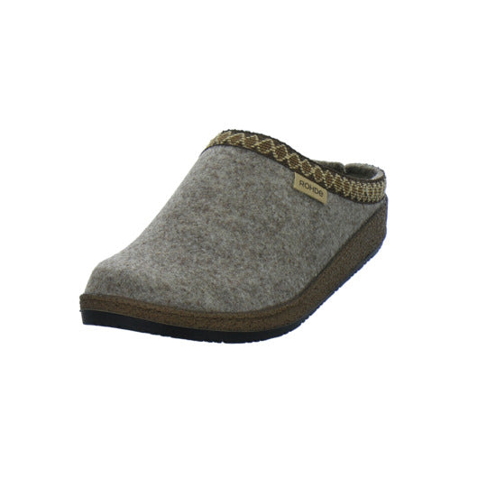 Rohde Hausschuhe Damen Damen Novara taupe