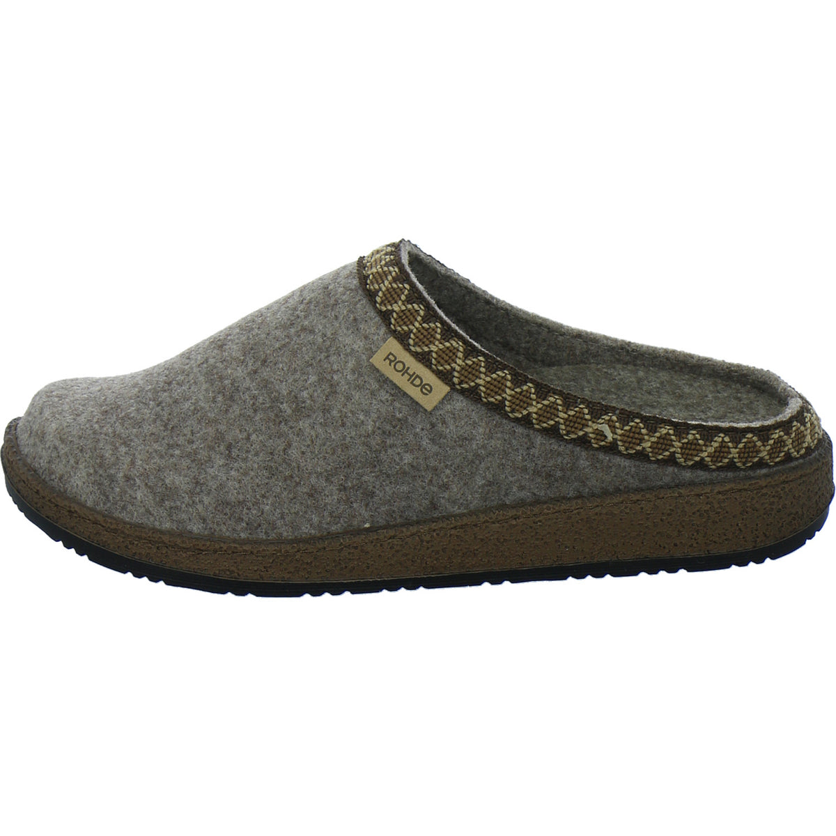 Rohde Hausschuhe Damen Damen Novara taupe