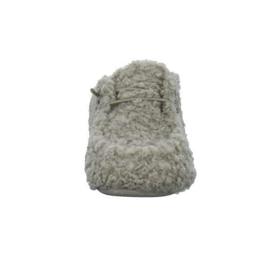 Verbenas Hausschuhe Damen Damen Curly camel taupe