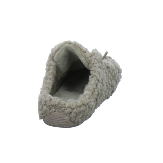Verbenas Hausschuhe Damen Damen Curly camel taupe