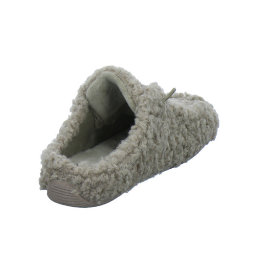 Verbenas Hausschuhe Damen Damen Curly camel taupe