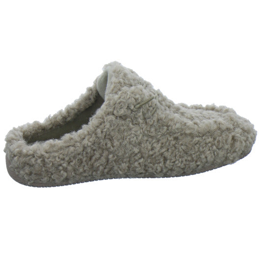 Verbenas Hausschuhe Damen Damen Curly camel taupe