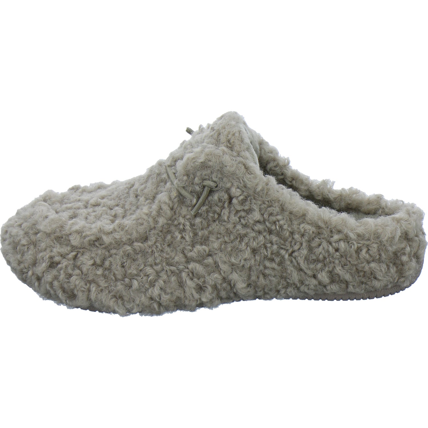 Verbenas Hausschuhe Damen Damen Curly camel taupe