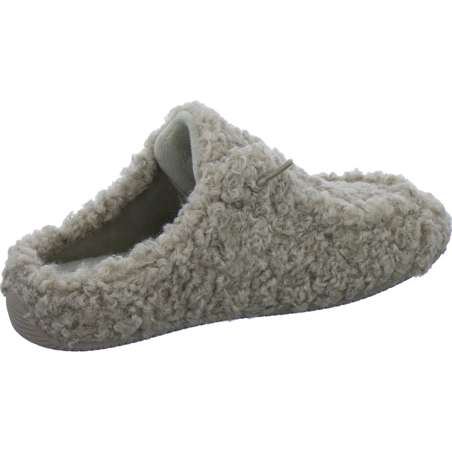 Verbenas Hausschuhe Damen Damen Curly camel taupe