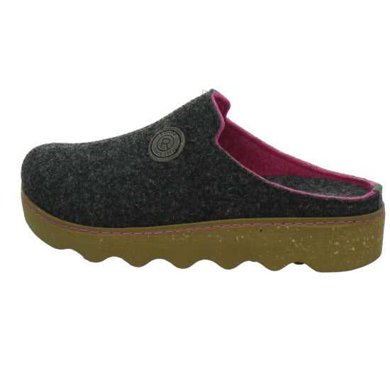 Rohde Hausschuhe Damen Damen Foggia Anthrazit