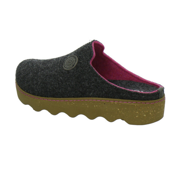 Rohde Hausschuhe Damen Damen Foggia Anthrazit