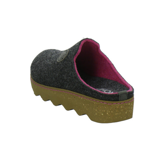 Rohde Hausschuhe Damen Damen Foggia Anthrazit