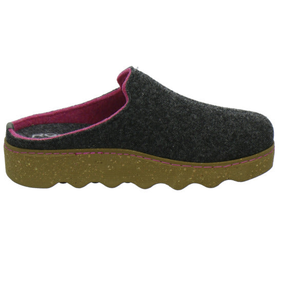 Rohde Hausschuhe Damen Damen Foggia Anthrazit