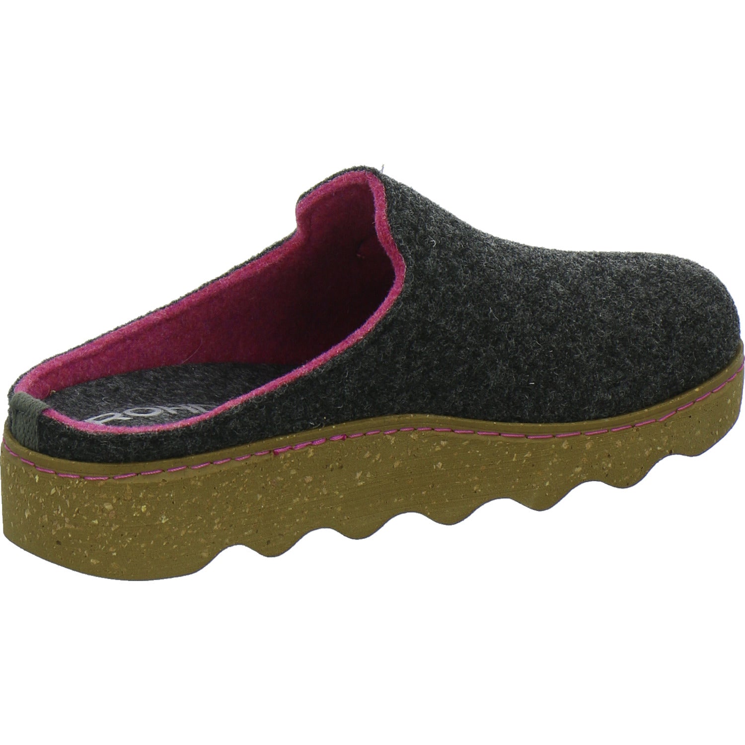 Rohde Hausschuhe Damen Damen Foggia Anthrazit