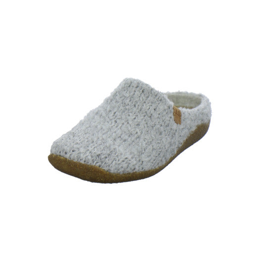 Josef Seibel Vinny 03 Hausschuhe Damen Hellgrau - 360° Ansicht