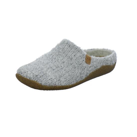 Josef Seibel Vinny 03 Hausschuhe Damen Hellgrau - 360° Ansicht