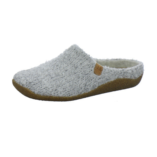 Josef Seibel Vinny 03 Hausschuhe Damen Hellgrau - 360° Ansicht