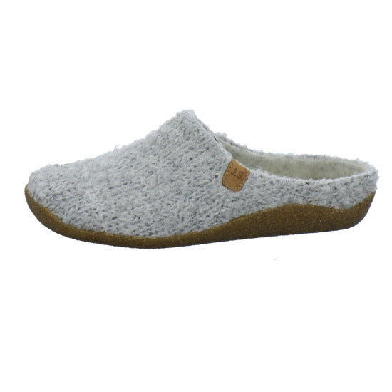Josef Seibel Vinny 03 Hausschuhe Damen Hellgrau - 360° Ansicht