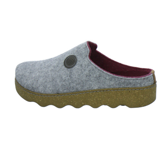 Rohde Hausschuhe Damen Damen Foggia Hellgrau
