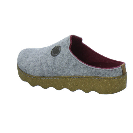 Rohde Hausschuhe Damen Damen Foggia Hellgrau