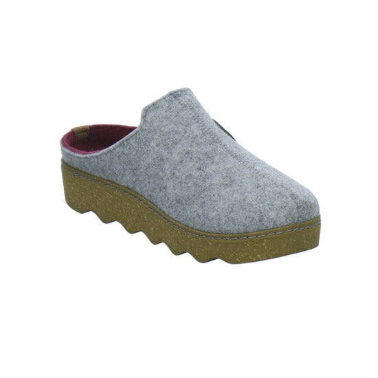 Rohde Hausschuhe Damen Damen Foggia Hellgrau