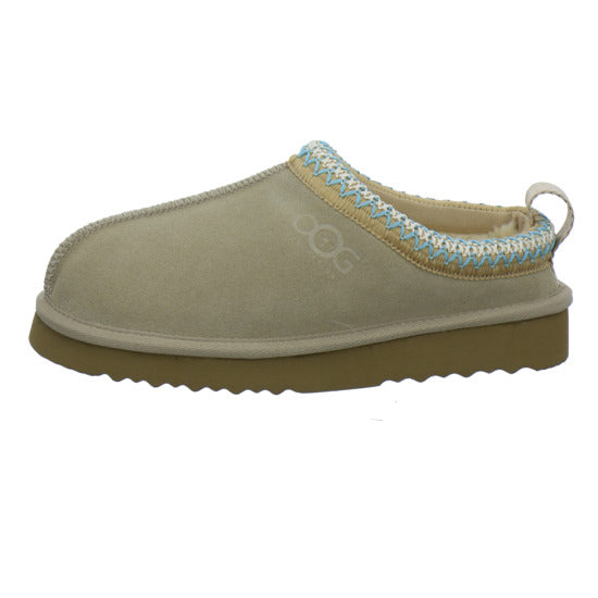 OOG Hausschuhe Damen Beige - 360° Ansicht