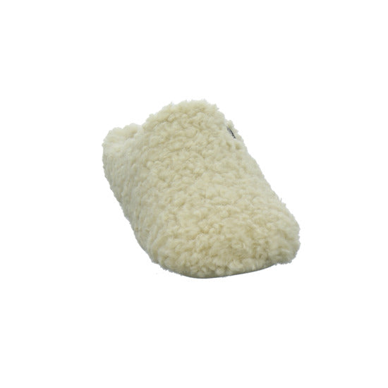 Verbenas Hausschuhe Damen Damen York Curly Beige
