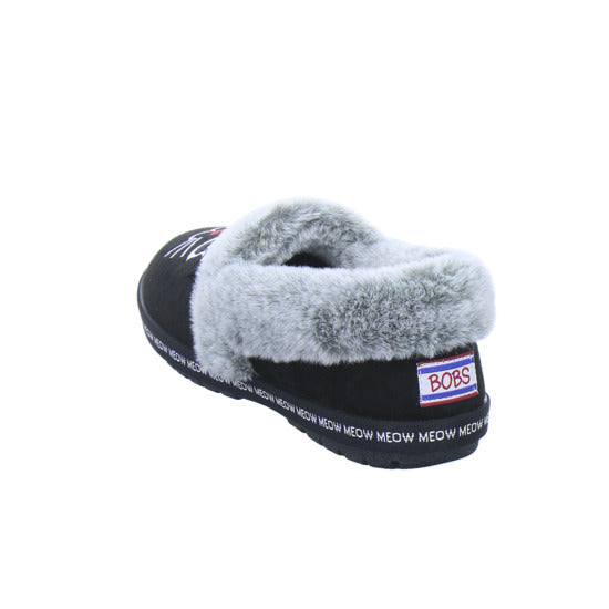 Skechers Hausschuhe Damen Damen Bobs Too Cozy Schwarz-kombi