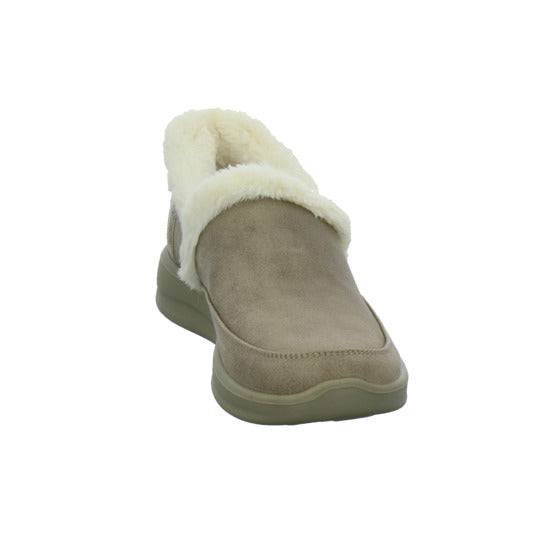 Skechers Hausschuhe Damen Damen Slip Ins cozy escape taupe