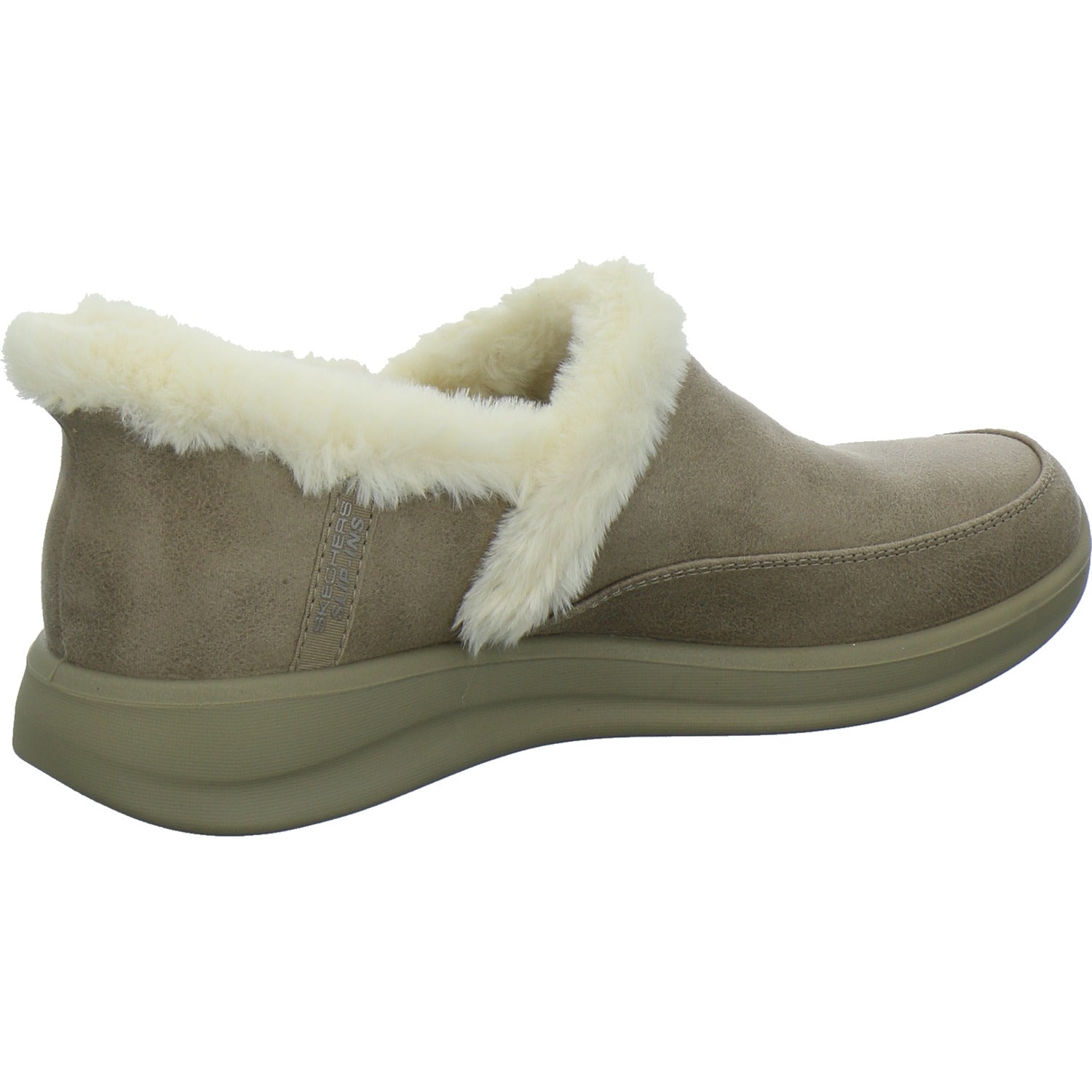 Skechers Hausschuhe Damen Damen Slip Ins cozy escape taupe