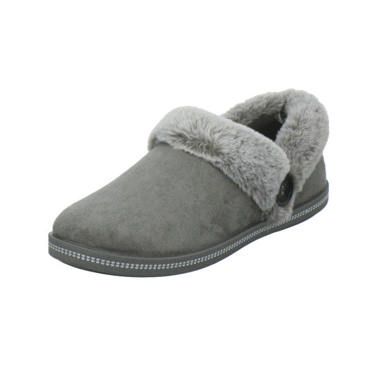 Skechers Hausschuhe Damen Damen Cozy Campfire Anthrazit