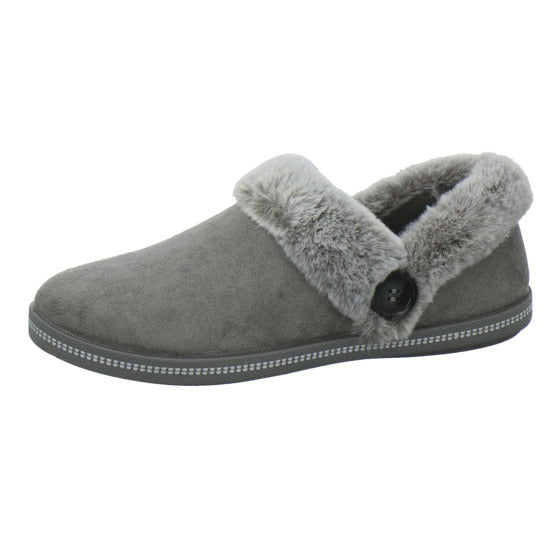 Skechers Hausschuhe Damen Damen Cozy Campfire Anthrazit