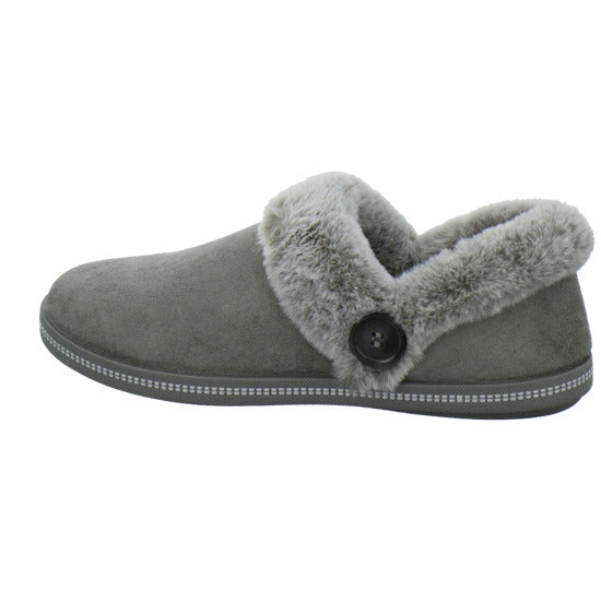 Skechers Hausschuhe Damen Damen Cozy Campfire Anthrazit