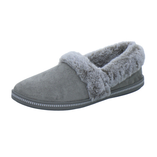 Skechers Hausschuhe Damen Damen Cozy Campfire Anthrazit