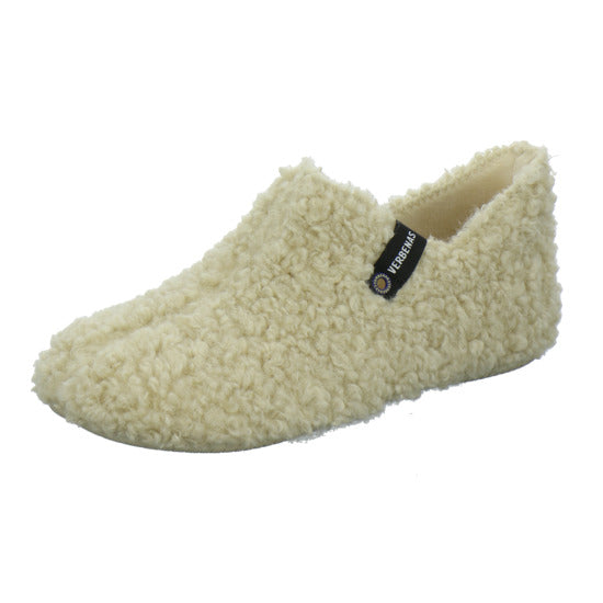 Verbenas Hausschuhe Damen Damen Yoi Curly Beige
