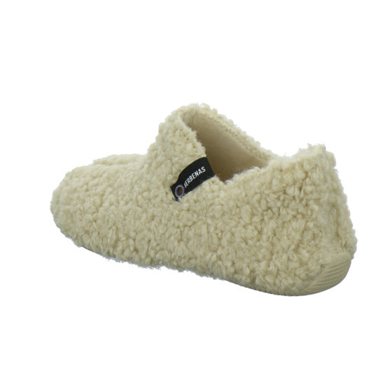 Verbenas Hausschuhe Damen Damen Yoi Curly Beige