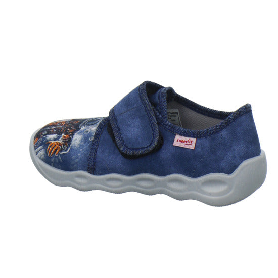 Superfit Bubble Hausschuhe Kinder Blau-kombi - 360° Ansicht