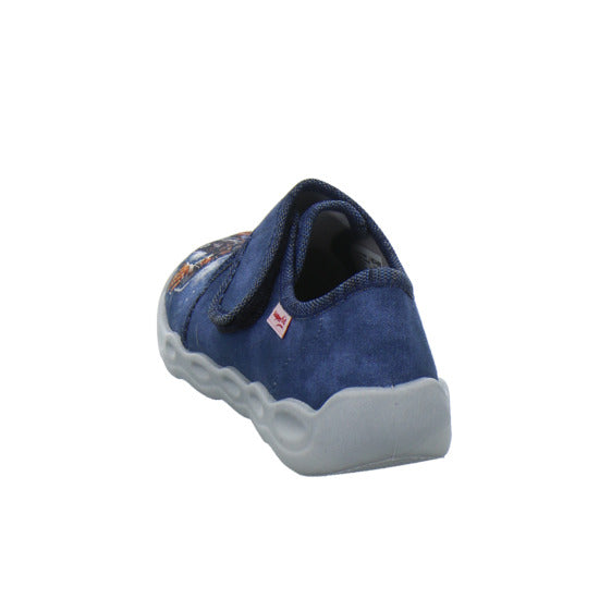 Superfit Bubble Hausschuhe Kinder Blau-kombi - 360° Ansicht