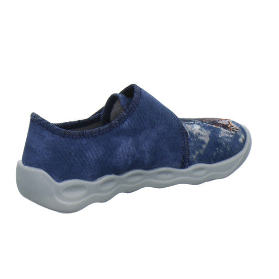 Superfit Bubble Hausschuhe Kinder Blau-kombi - 360° Ansicht