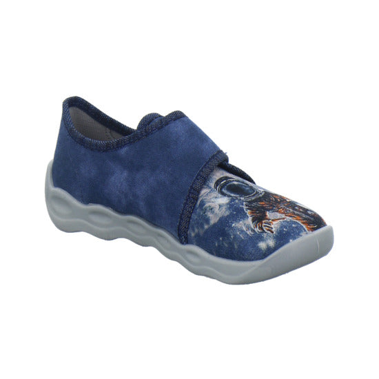 Superfit Bubble Hausschuhe Kinder Blau-kombi - 360° Ansicht