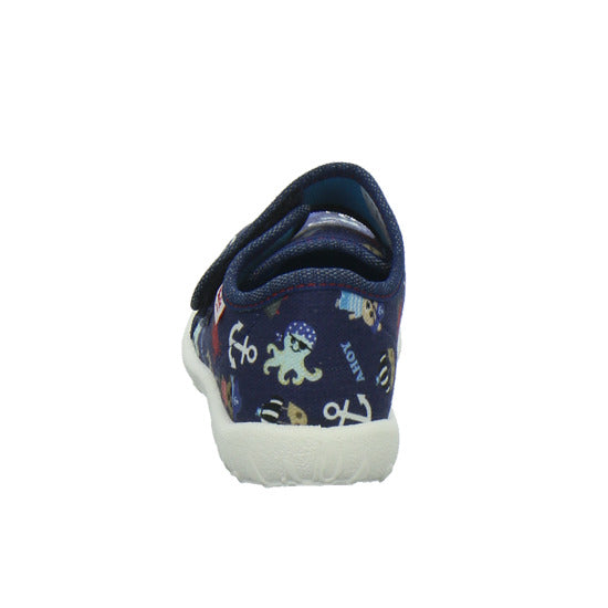 Superfit Hausschuhe Kinder Unisex - Kinder Spotty Blau-kombi