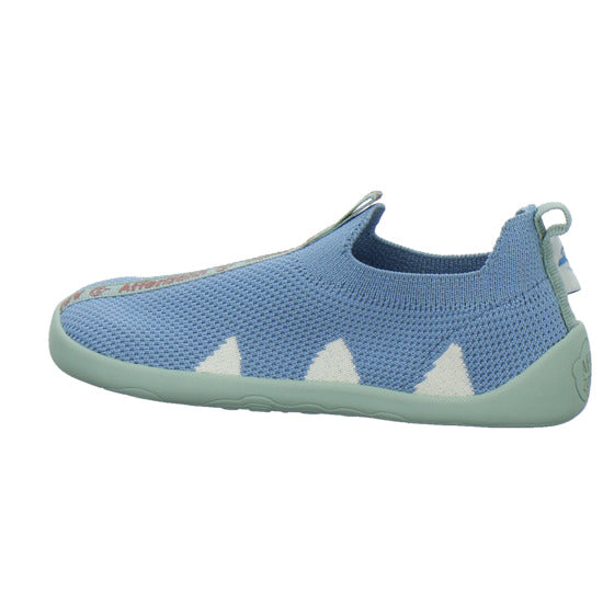 Affenzahn Hausschuhe Kinder Unisex - Kinder Knit Flinky Hellblau
