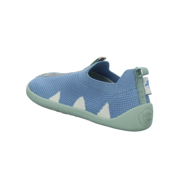Affenzahn Hausschuhe Kinder Unisex - Kinder Knit Flinky Hellblau