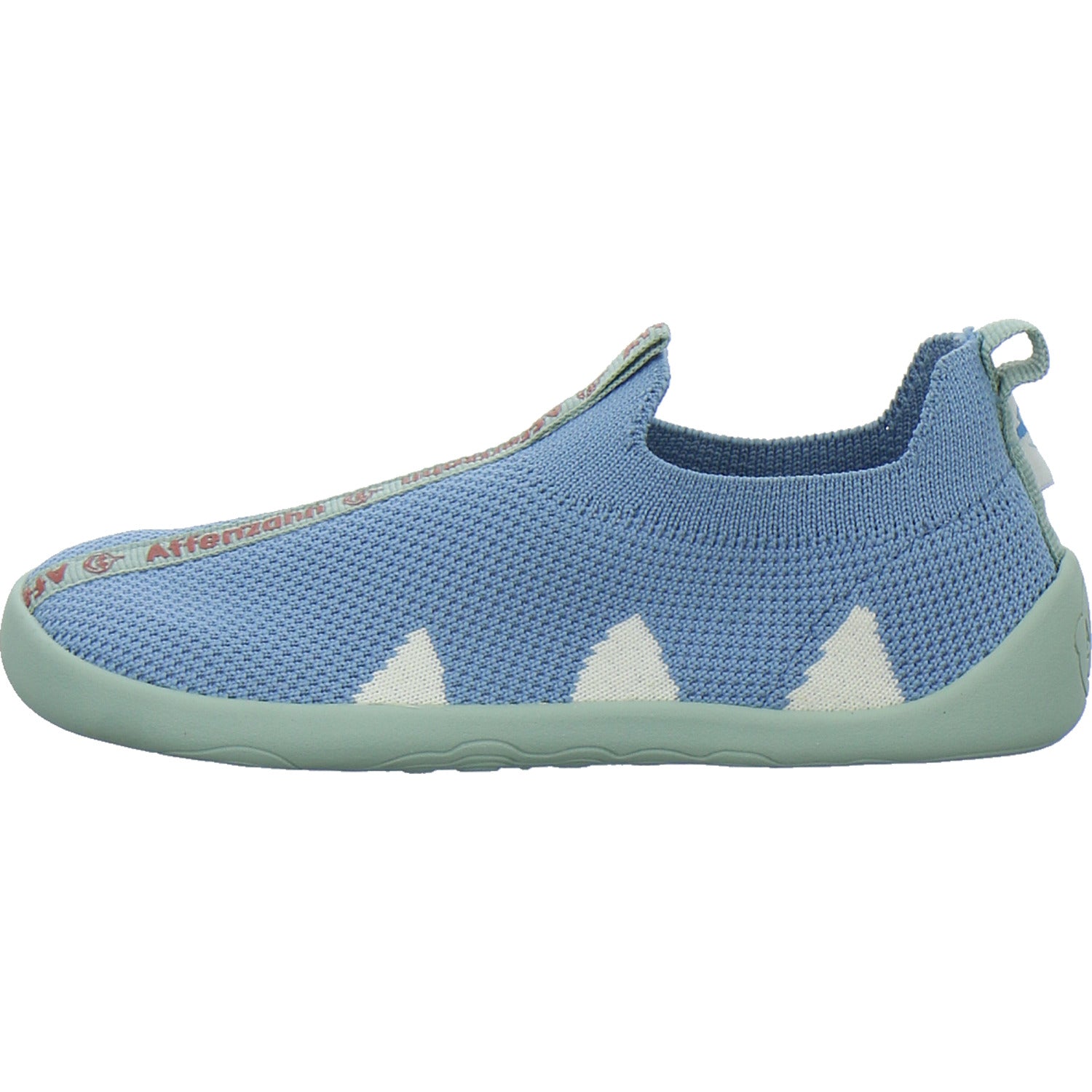 Affenzahn Hausschuhe Kinder Unisex - Kinder Knit Flinky Hellblau