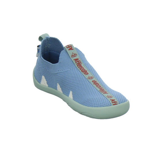 Affenzahn Hausschuhe Kinder Unisex - Kinder Knit Flinky Hellblau