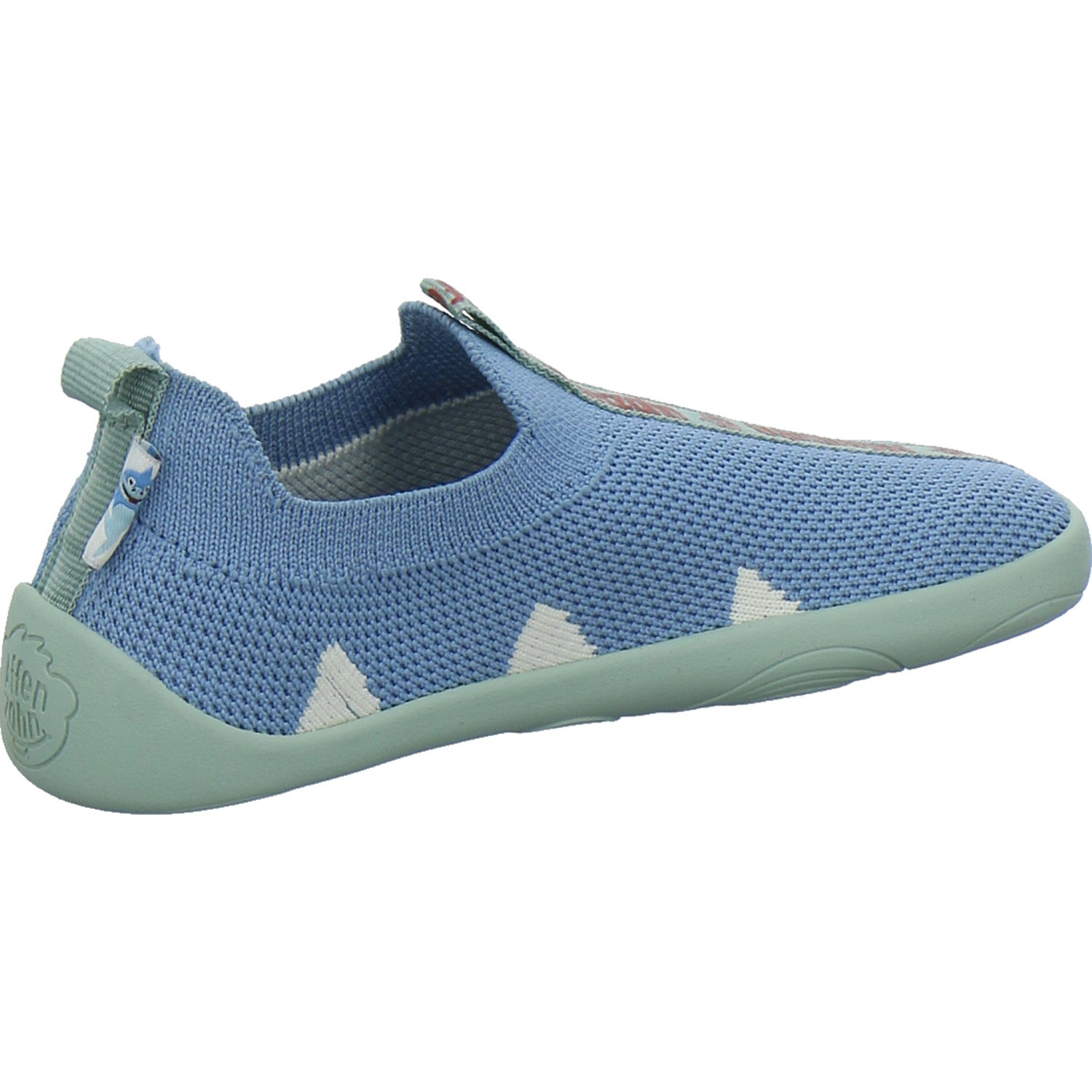 Affenzahn Hausschuhe Kinder Unisex - Kinder Knit Flinky Hellblau