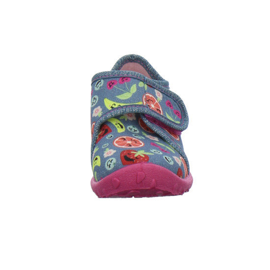 Superfit Hausschuhe Kinder Unisex - Kinder Spotty Denim