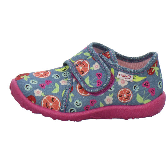 Superfit Hausschuhe Kinder Unisex - Kinder Spotty Denim